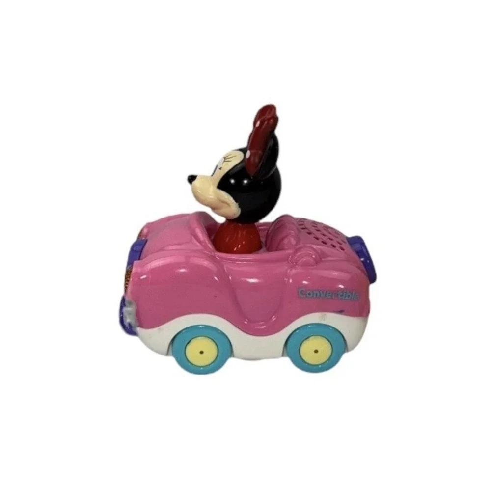 Vtech Go Go Smart Wheels Disney Minnie Mouse Convertible Tested w/ Lights&Sounds